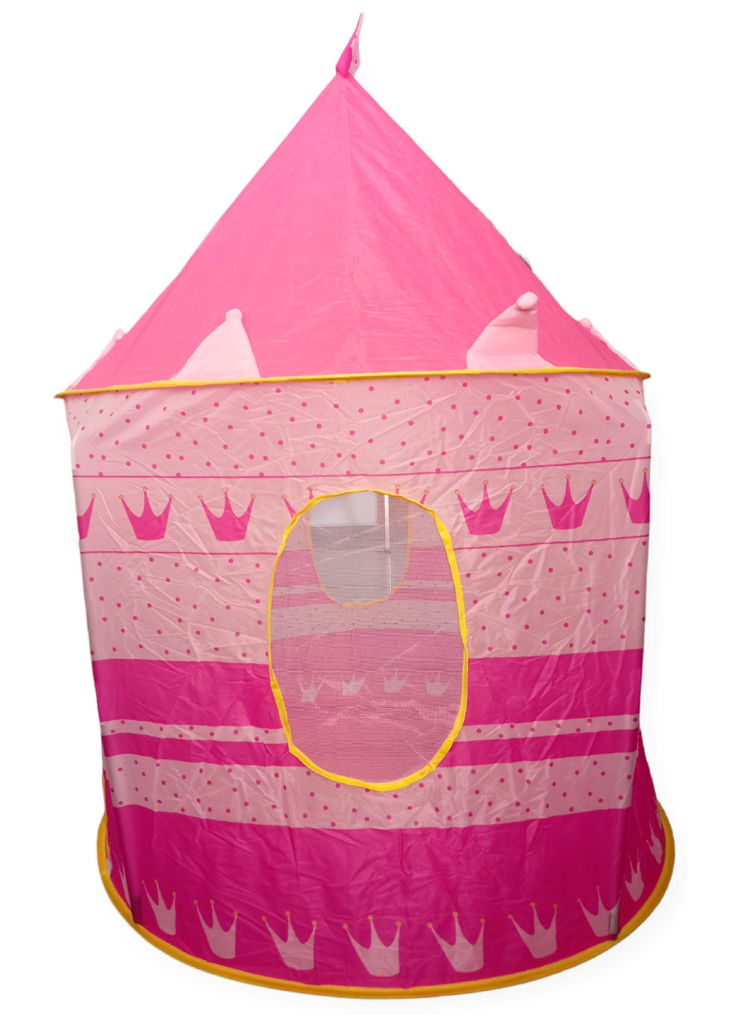 Палатка детская игровая тент замок принцессы шатёр домик для детей с сумкой Kid`s tent 520 розовый Shantou (259906559)