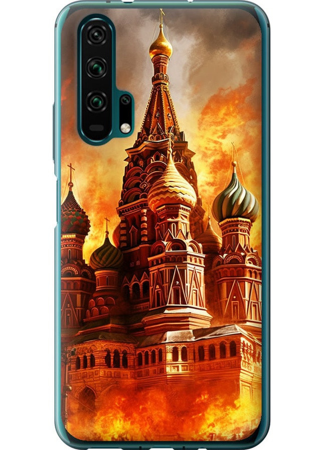 2D пластиковий чохол 'Кремль у вогні' для Endorphone Huawei Honor 20 Pro (258704299)