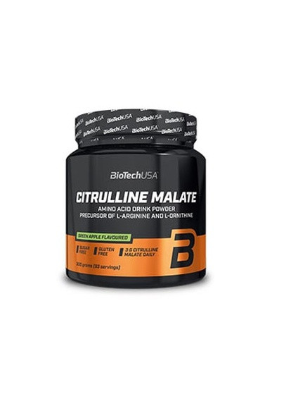 Citrulline Malate Powder 300 g /90 servings/ Green Apple Biotechusa (257079600)