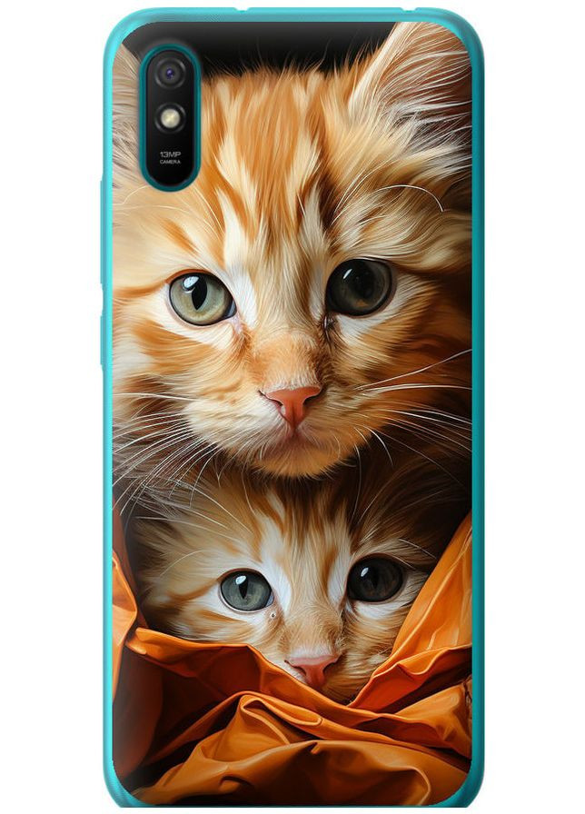 Силиконовый чехол 'Котики 2' для Endorphone Xiaomi Redmi 9A (267233670)