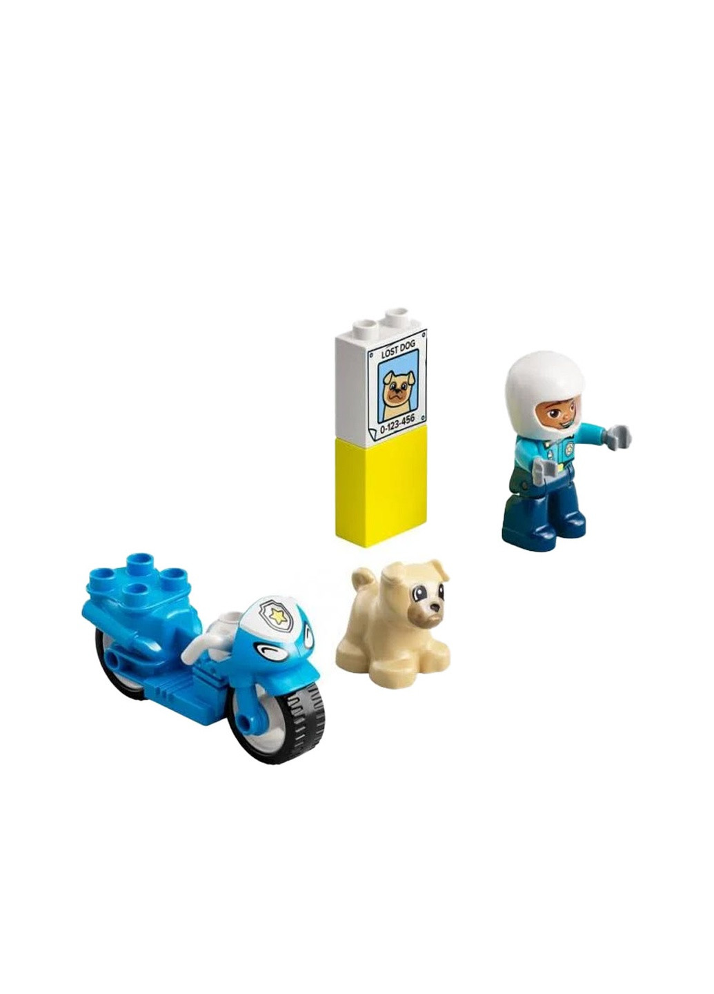 Конструктор Полицейский мотоцикл цвет разноцветный ЦБ-00203326 Lego (259465288)