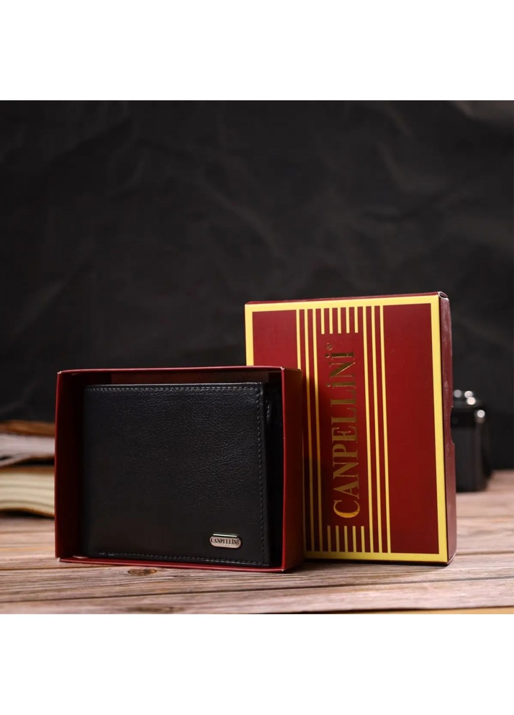 Мужской кожаный кошелек 21778 Canpellini (262523798)