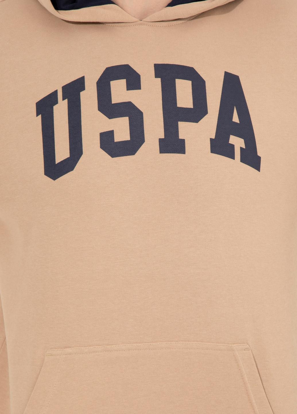 Свитшот мужской U.S. Polo Assn. - крой светло-коричневый - (258470718)