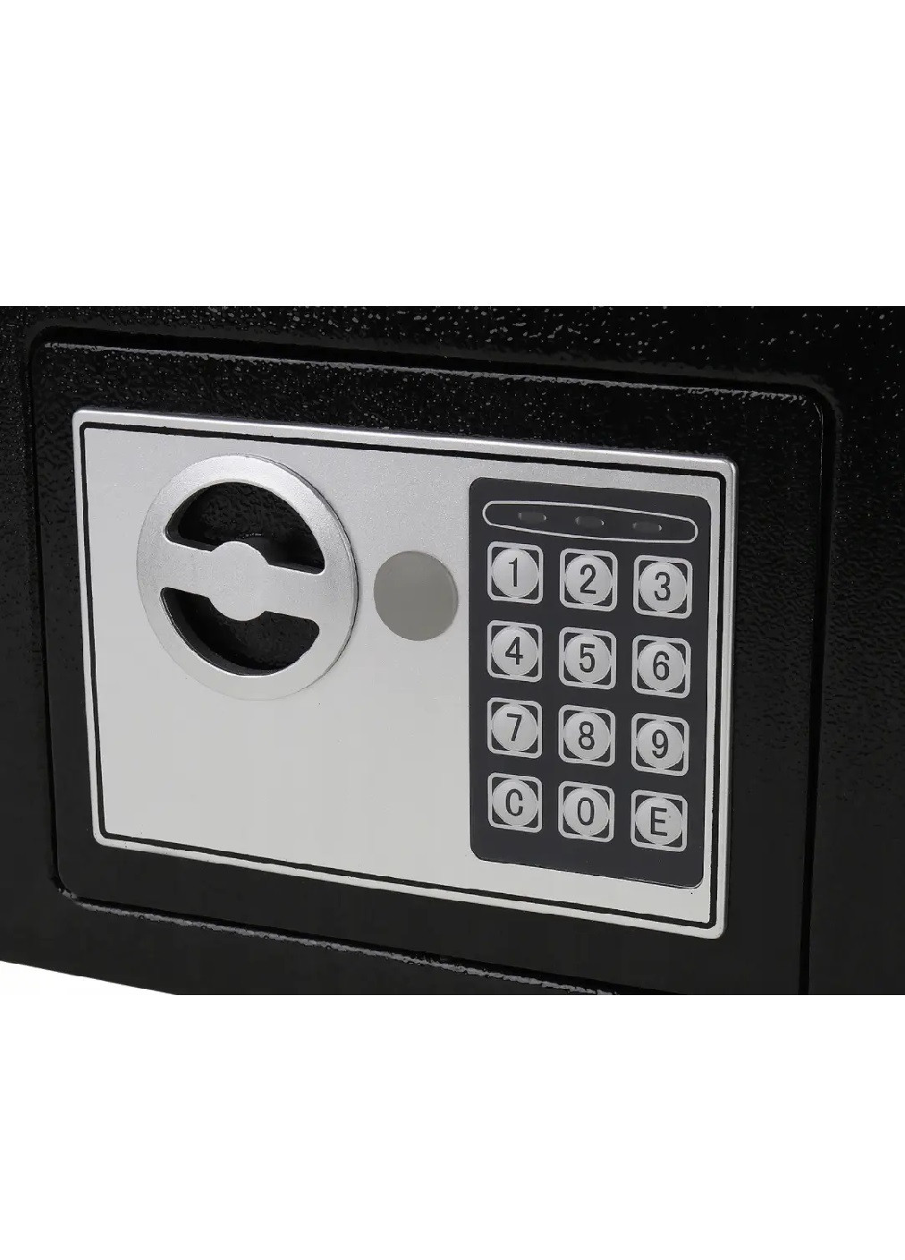 Меблевий металевий сейф із ключами кодом електронним замком для дому офісу 23х17,5х17 см (474895-Prob) Unbranded (260134512)