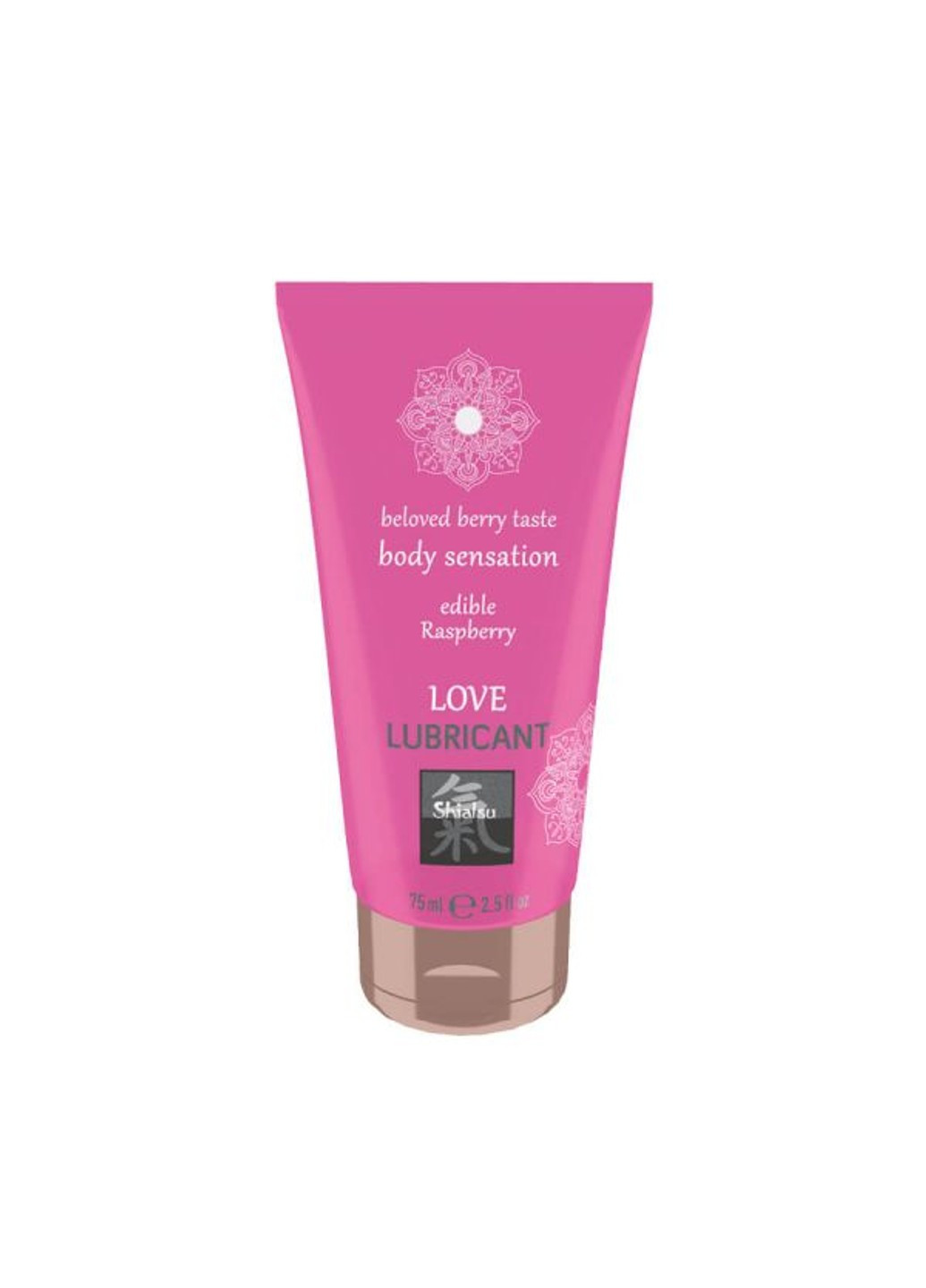 Съедобный лубрикант SHIATSU Love Малина, 75 мл Hot (257550312)