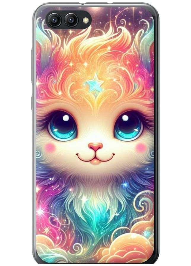 Силиконовый чехол 'Сказочный котенок' для Endorphone Huawei Honor V10 / View 10 (275463039)