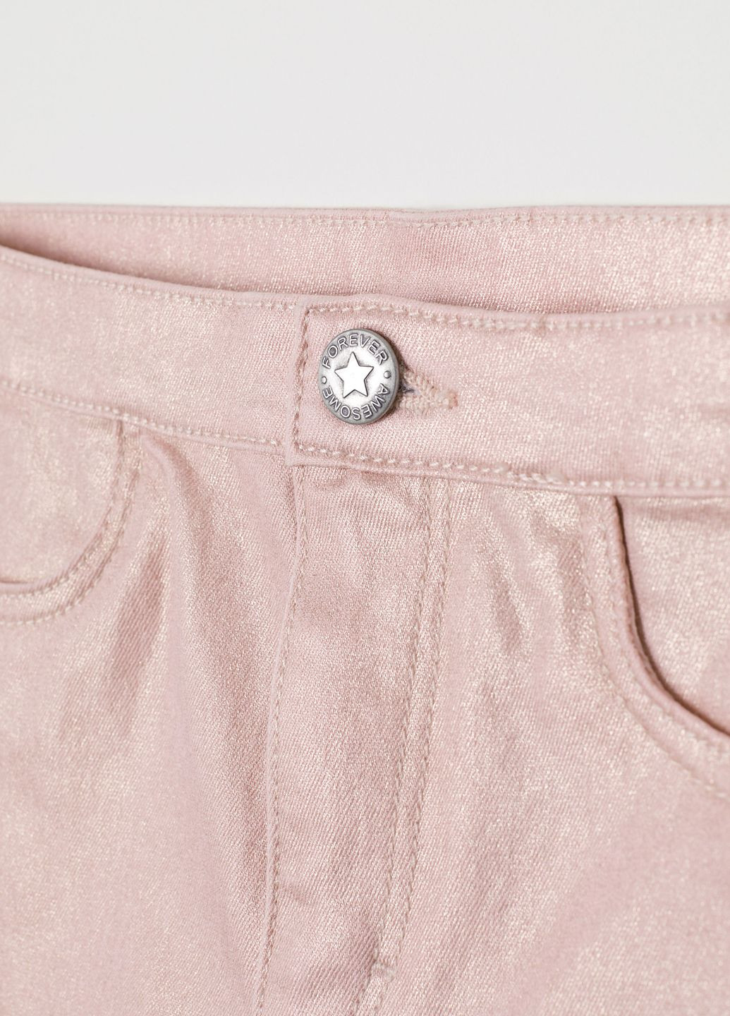 Розовые брюки H&M
