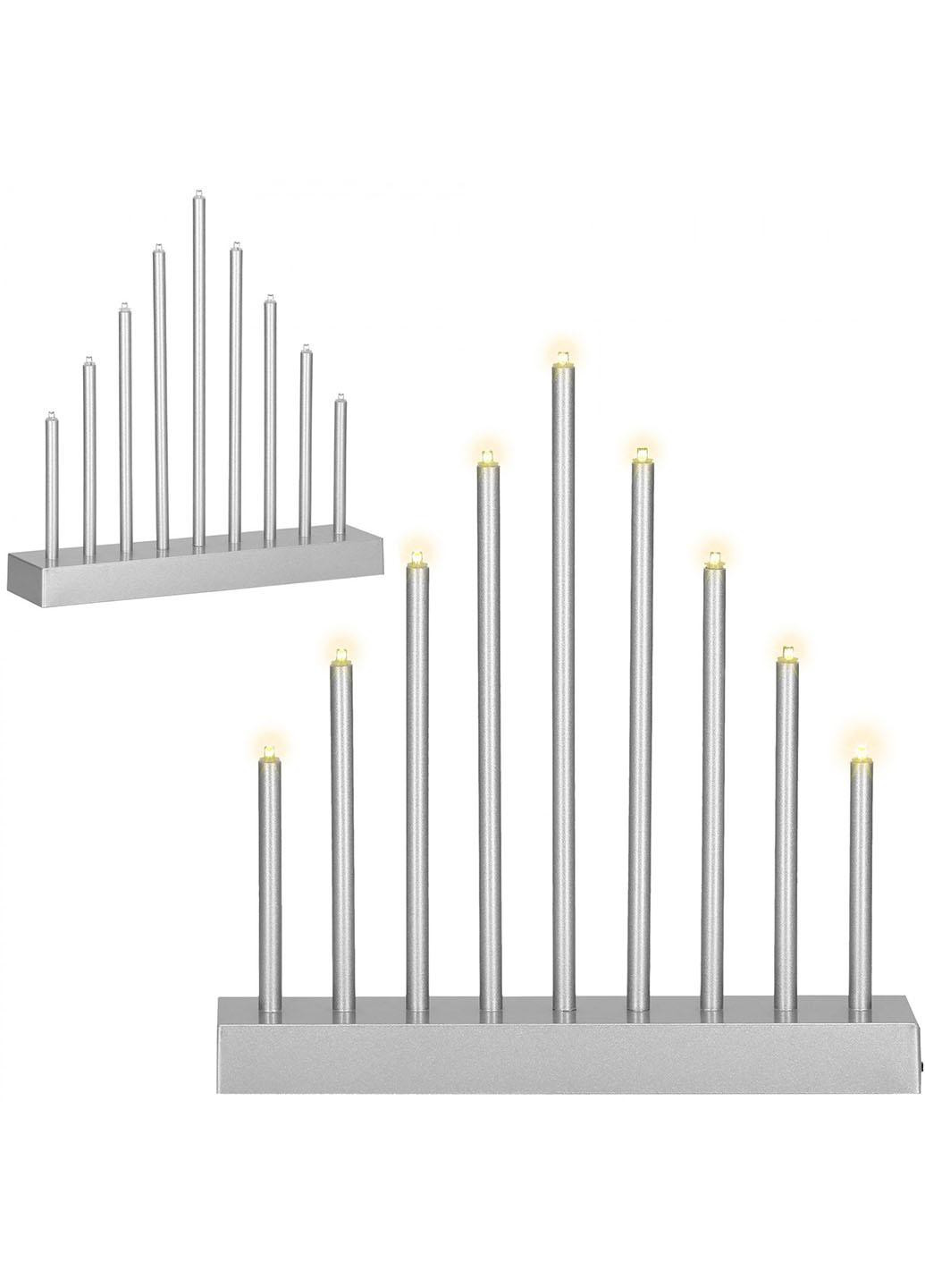 Декоративний світильник (свічник) на батарейках 9 LED CL0853 Springos (258329379)