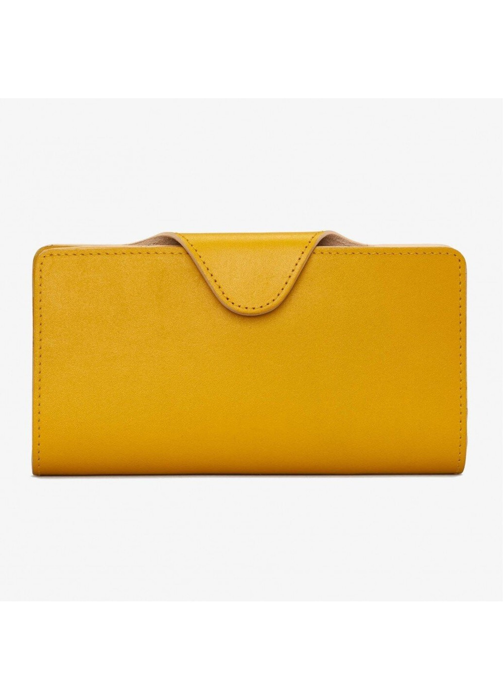 Шкіряний жіночий гаманець Y1311 45 (Mustard) Yoshi (261853507)