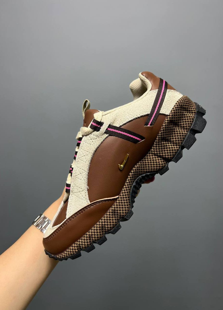 Коричневі осінні кросівки жіночі 'brown', вьетнам Nike Jacquemus x Air Humara