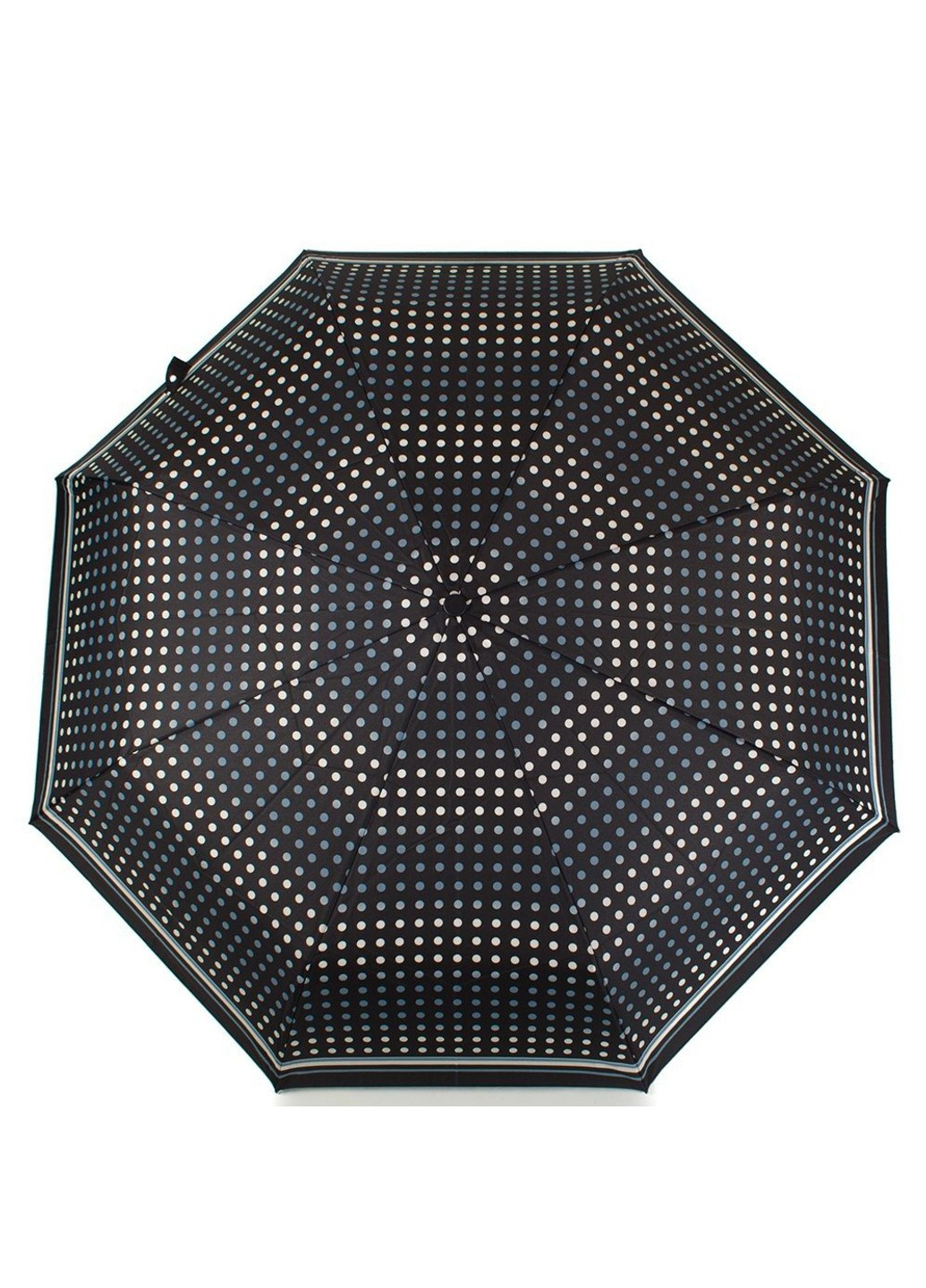 Механический женский зонтик компактный в горошек Happy Rain (262976692)