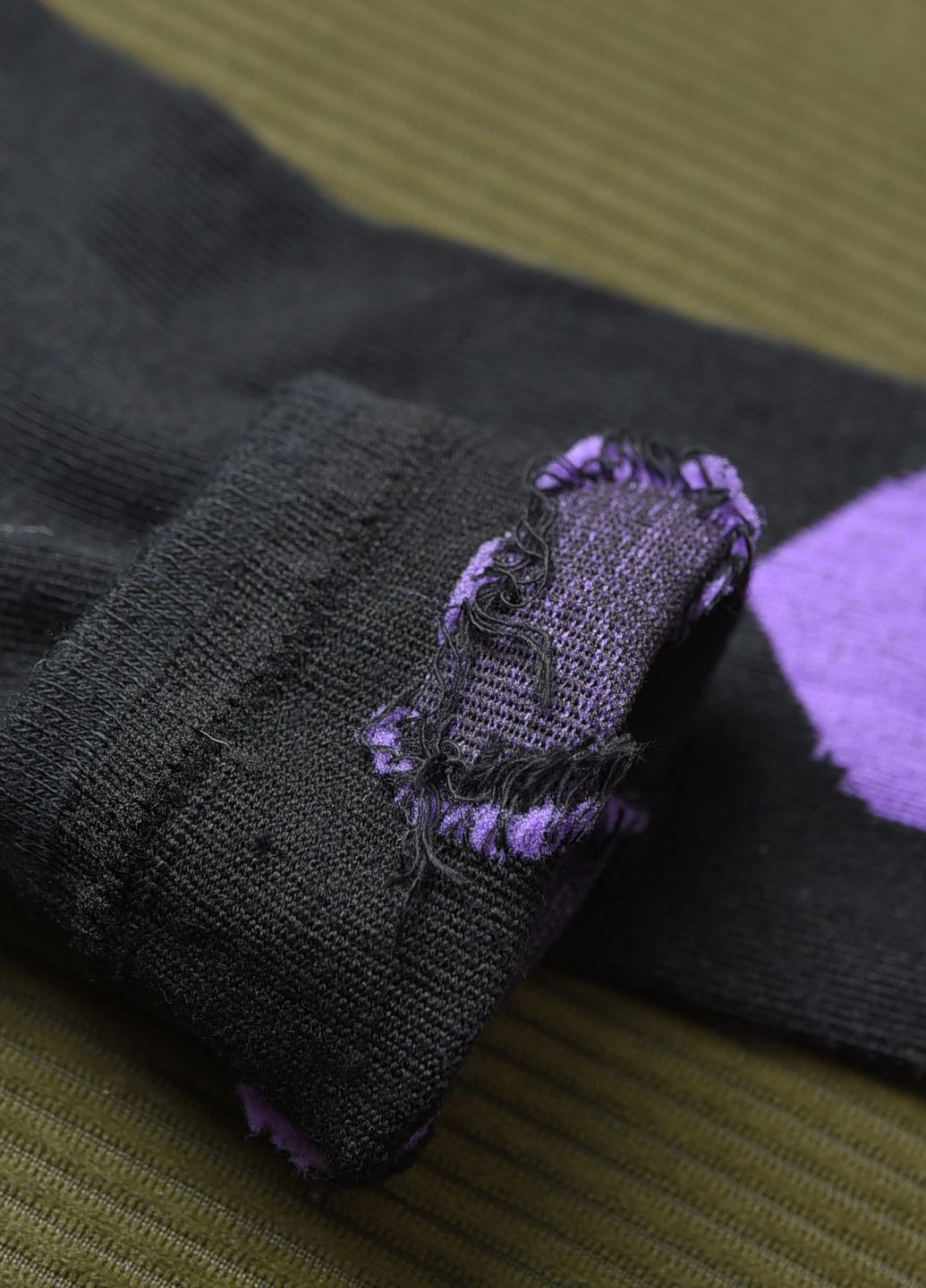 Шкарпетки для дівчинки чорного кольору з малюнком Let's Shop (269387531)