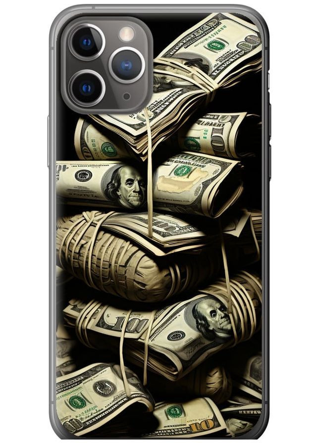 Силіконовий чохол 'Великі гроші' для Endorphone apple iphone 11 pro (267318494)
