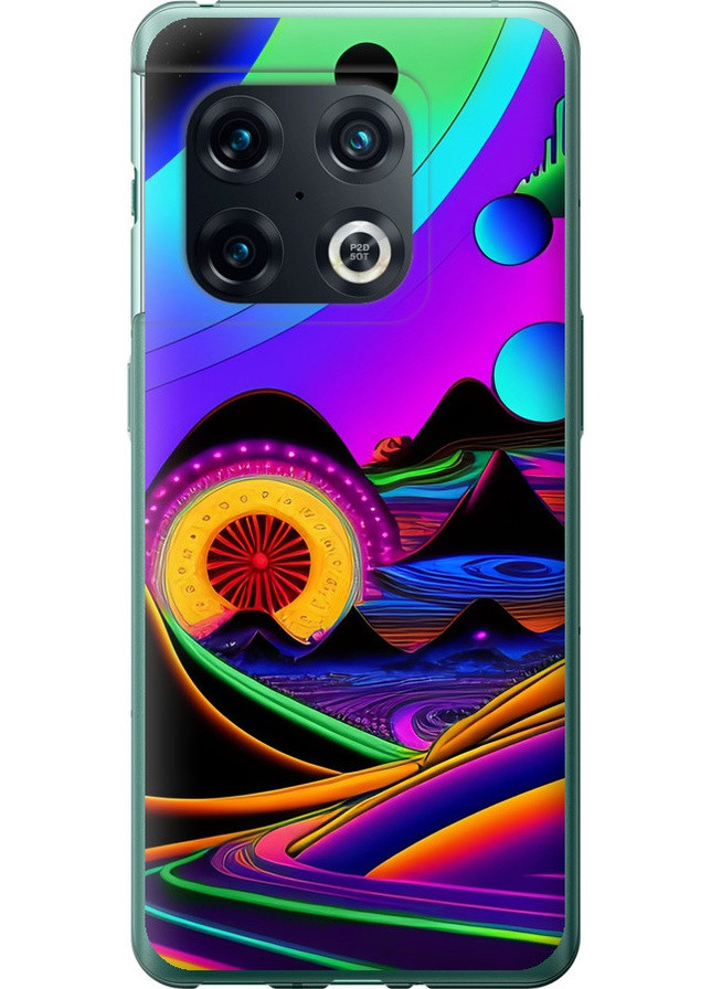 Силиконовый чехол 'Абстракция v3' для Endorphone OnePlus 10 Pro (258212010)