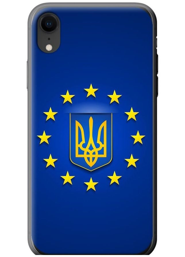 2D пластиковий чохол 'Евросоюз 6' для Endorphone Apple iPhone XR (269347798)
