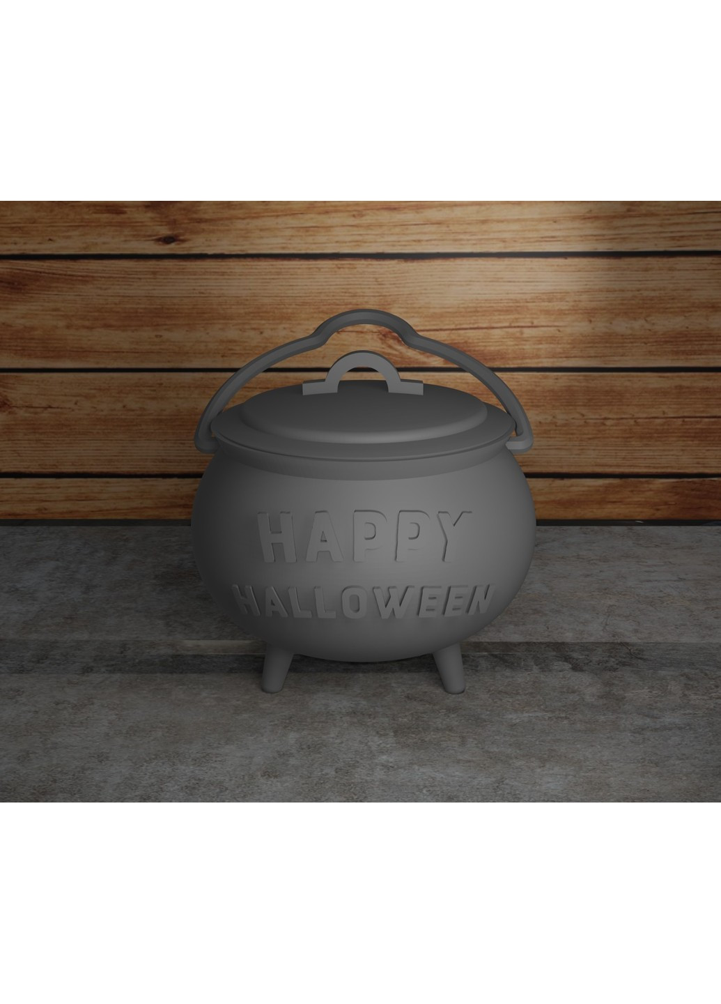 Горщик лепрекона «Happy Halloween» з кришкою ЗаСвіт (266425464)