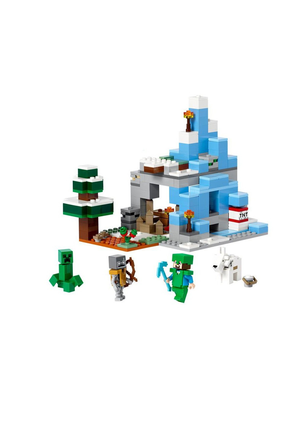 Конструктор "Замерзшие верхушки" цвет разноцветный ЦБ-00210559 Lego (259466926)