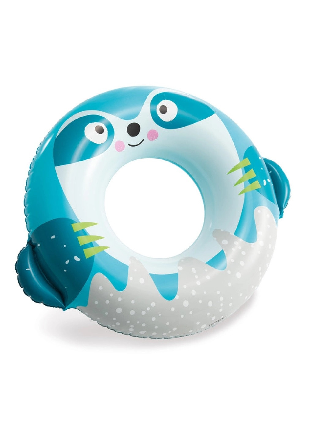Надувний пляжний дитячий одномісний круг для плавання для дітей від 8 років 91х76 см (474519-Prob) Ленивец Unbranded (258630795)