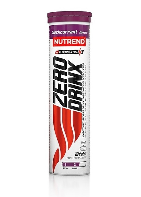 Zero Drinx 18 effervescent tabs Black Currant Nutrend (258499067)