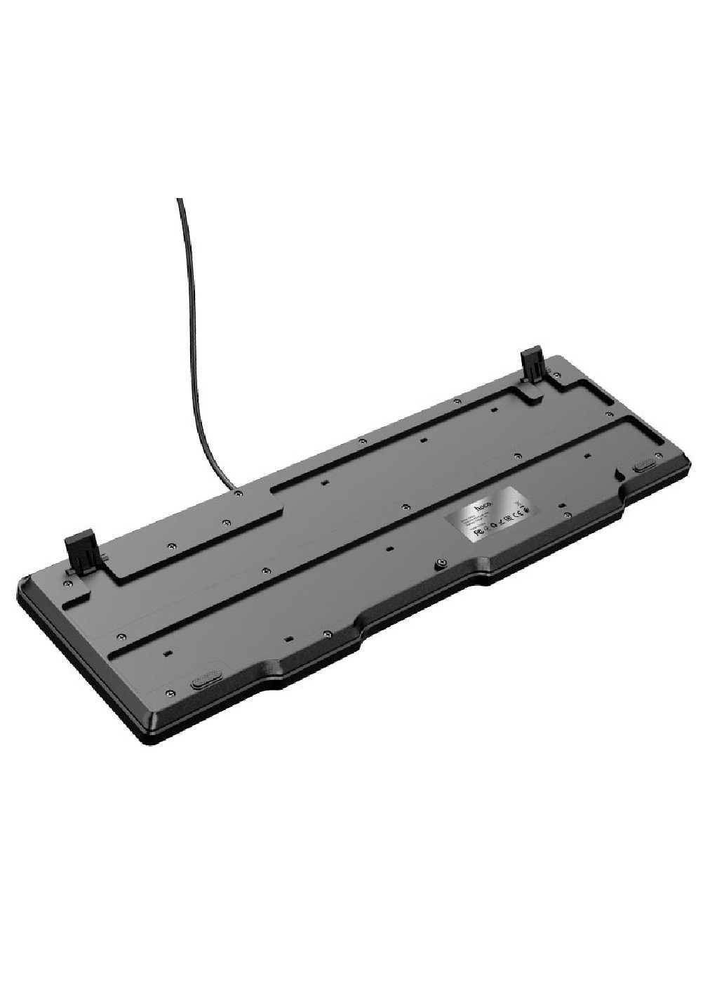 Комплект набор проводная клавиатура мышь с русской английской раскладкой пластик (476056-Prob) Черный Unbranded (275991862)