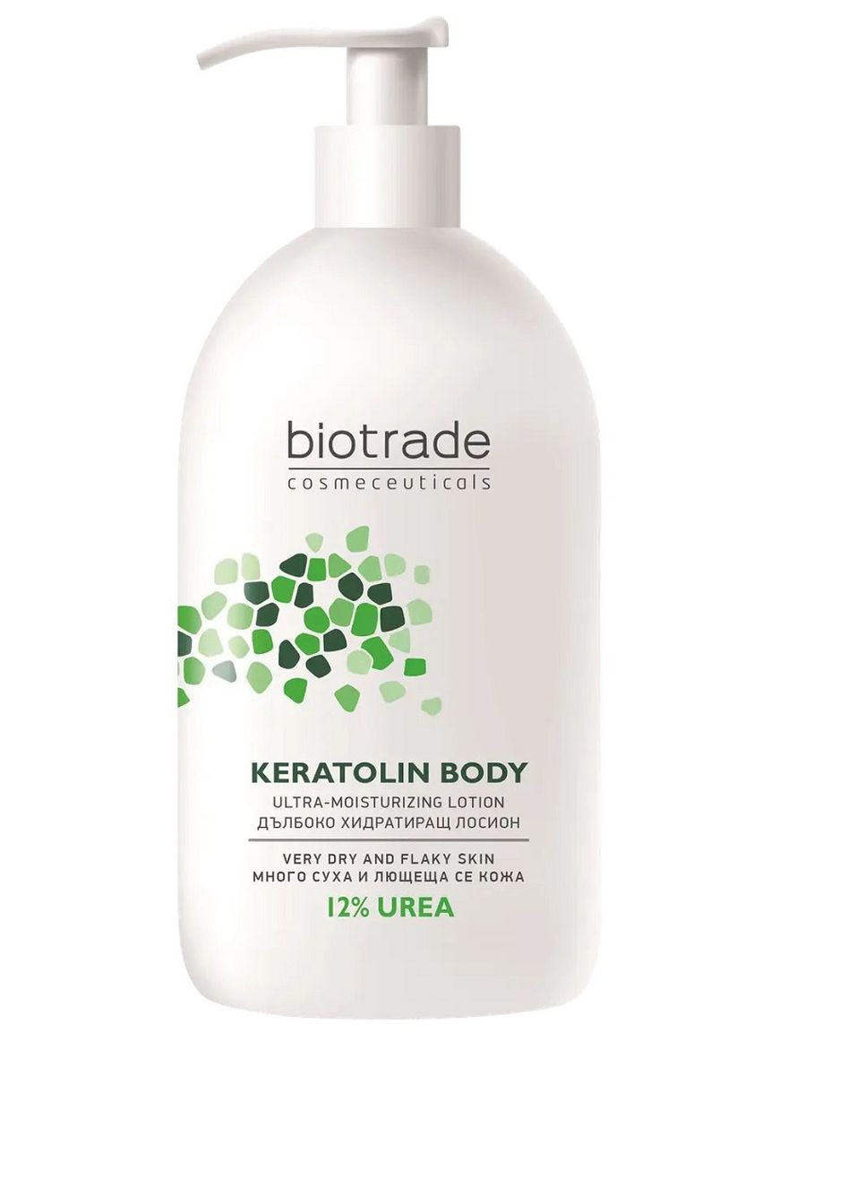 Лосьон для тела KERATOLIN BODI мочевинный 12% 400 мл Biotrade (266341052)