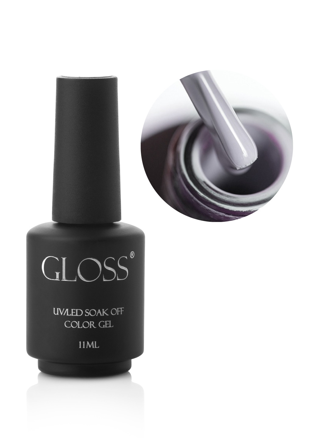 Гель-лак GLOSS 102 (тепло-серый), 11 мл Gloss Company пастель (270013711)