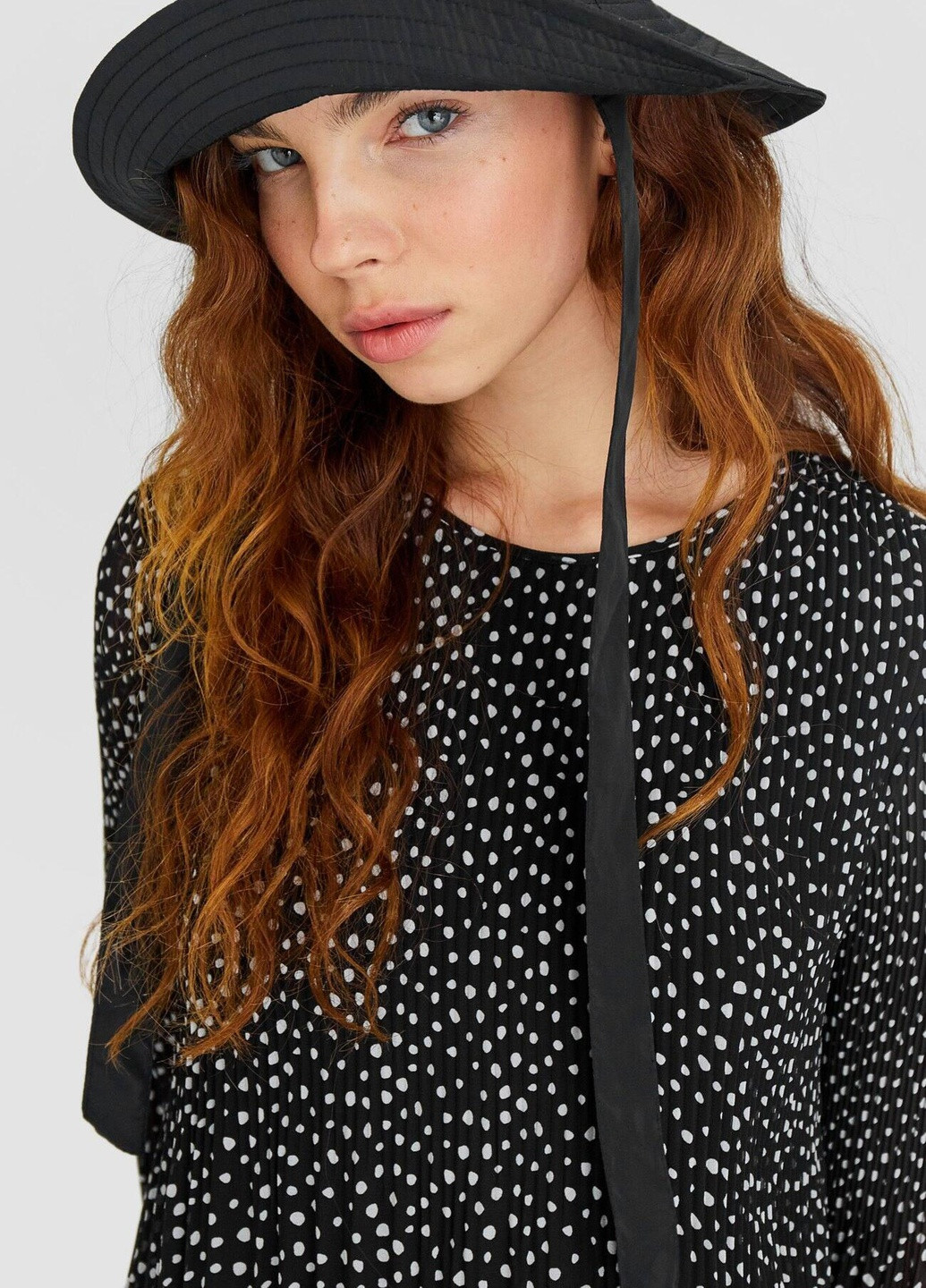 Панама літо,чорний, Stradivarius (259279754)