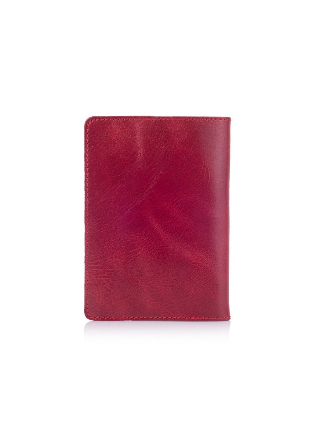 Шкіряна червона обкладинка на паспорт HiArt PC-01 Mehendi Classic Червоний Hi Art (268371420)