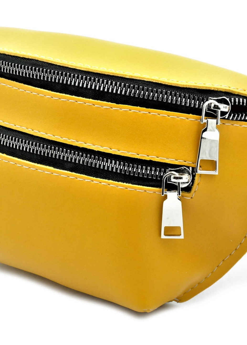 Женская сумка на пояс бананка цвет золотой 295552 New Trend (259161362)