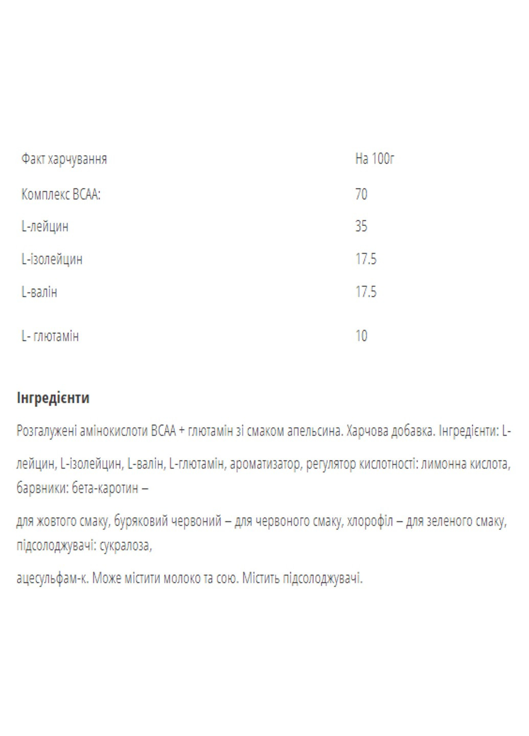 Комплекс Аминокислот ВСАА для Восстановления BCAA Recovery - 500г Bodyperson Labs (269713054)