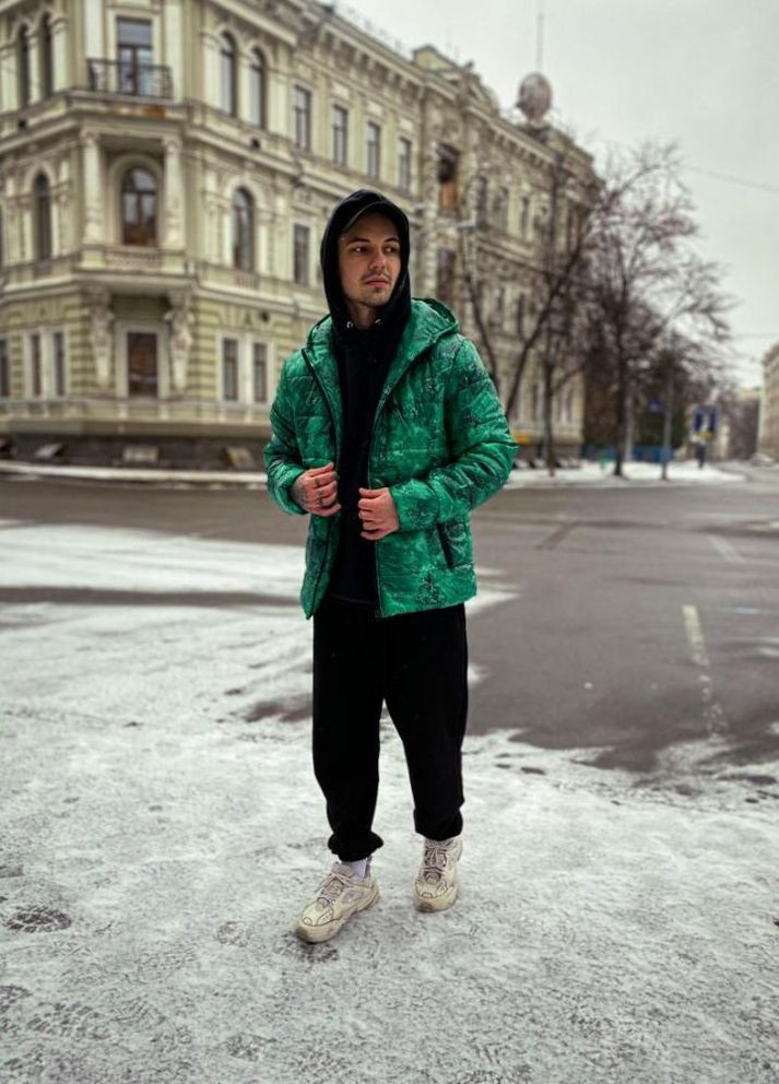 Зеленая зимняя name_ru No Brand