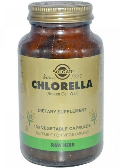Chlorella (Broken Cell-Wall) 100 Veg Caps Solgar (256721560)