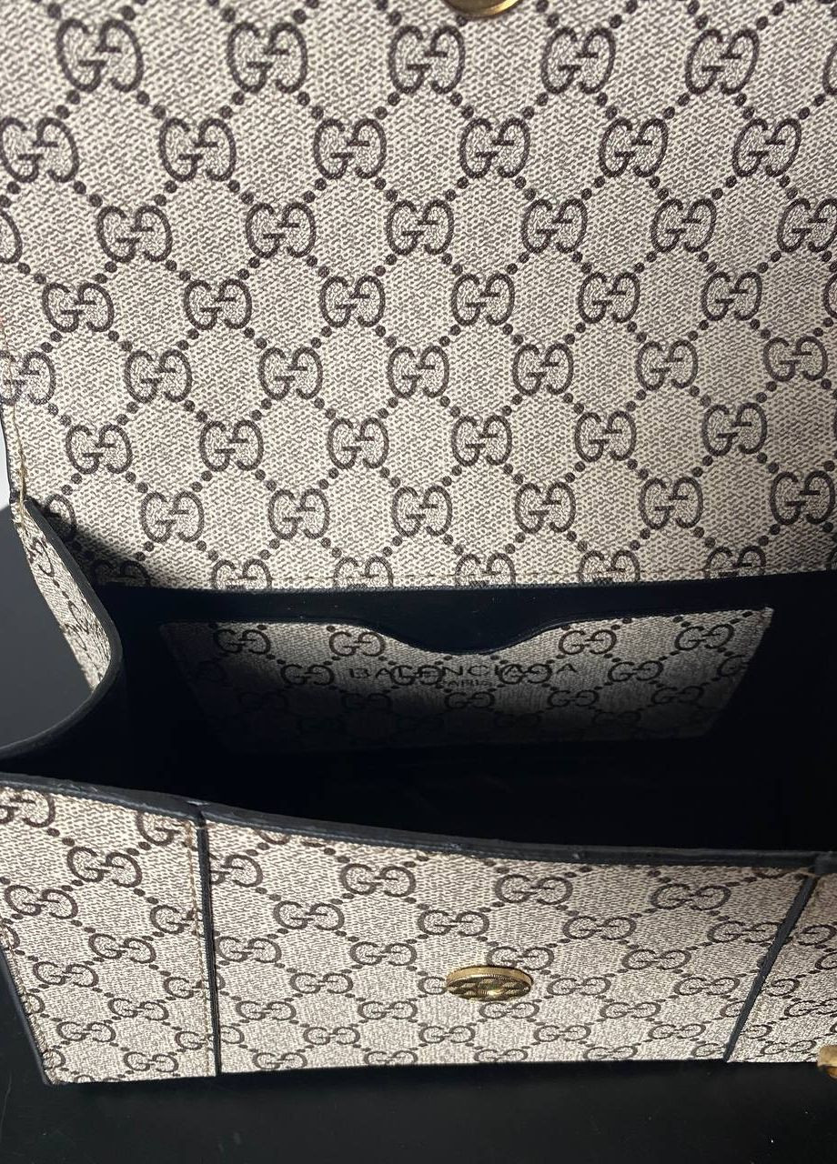 Сумка класична з лого Gucci&Balenciaga Hourglass Vakko (260585753)