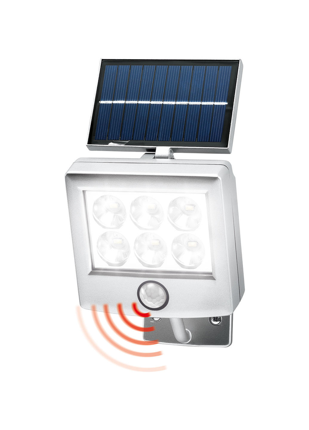 Світлодіодний сонячний прожектор із датчиком руху сірий Livarno home комбінований