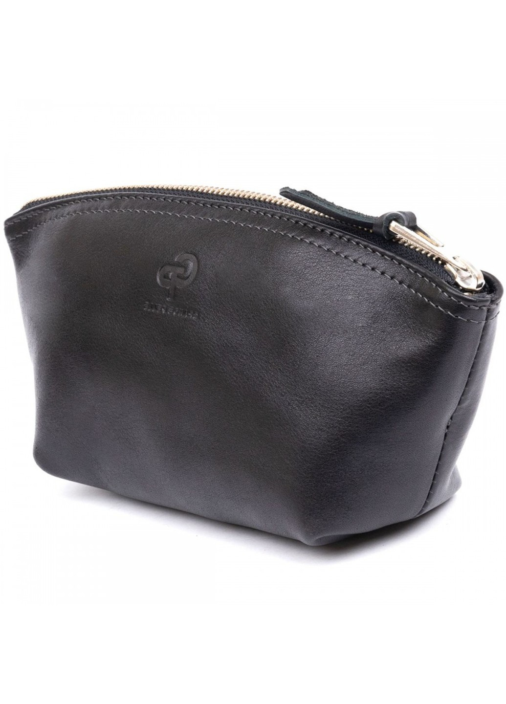 Косметичка из натуральной кожи Amelin 11302 Черная Grande Pelle (262452690)