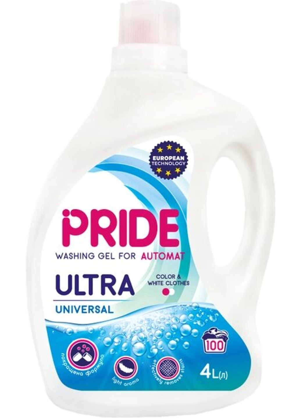 Гель для прання Ultra Universal 4 л Pride (261555710)