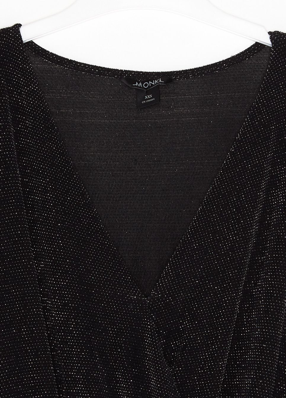 Комбинезон демисезон,черный-серебристый, Monki чёрный