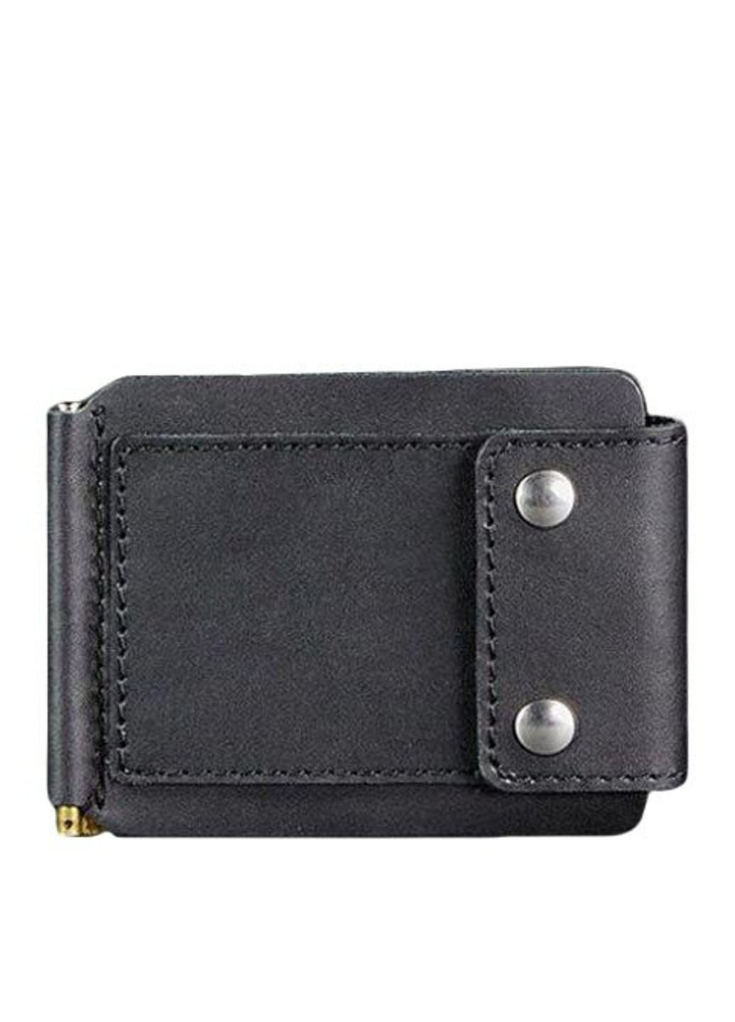 Чоловіче шкіряне портмоне синє 10.0 затиск для грошей Crazy Horse - BN-PM-10-NN BlankNote (263519090)