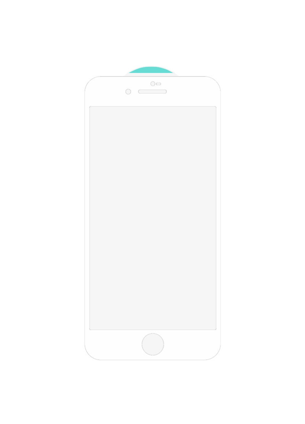 Захисне скло 3D (full glue) для Apple iPhone 7 / 8 / SE (2020) (4.7") SKLO (261771305)