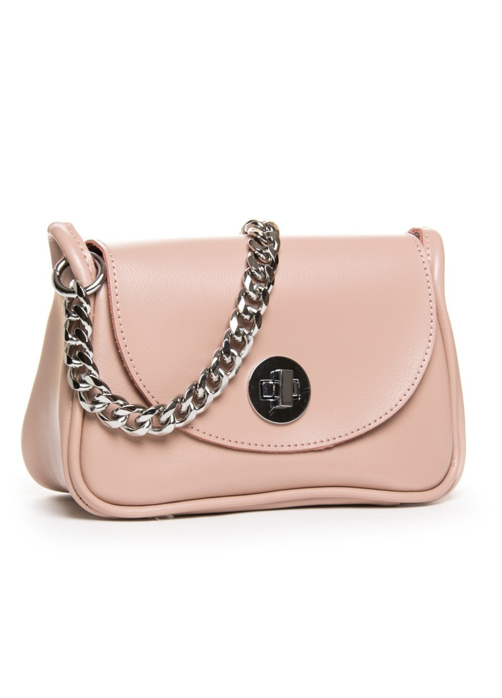 Женская кожаная сумка классическая 4001 pink Alex Rai (261482130)