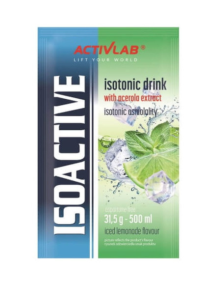 Изотонический напиток Iso Active 31.5g 1sachet (Lemonad frozen) ActivLab (256979564)