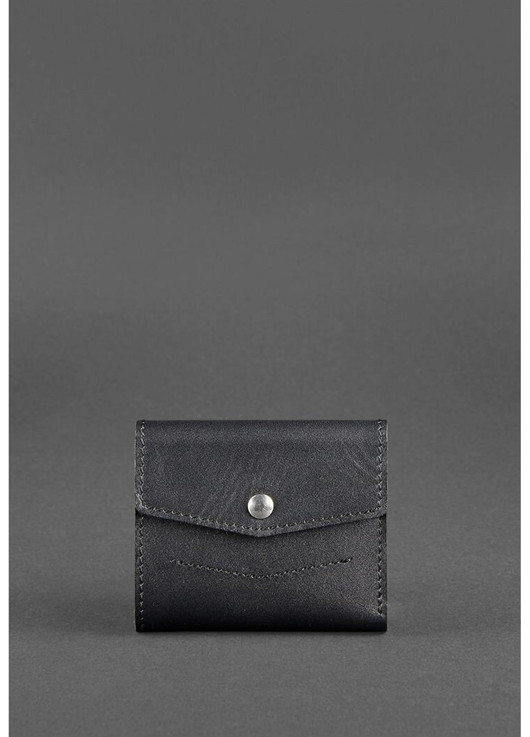 Жіночий шкіряний гаманець 2.1 темно-синій Краст BN-W-2-1-NAVY-BLUE BlankNote (276773524)