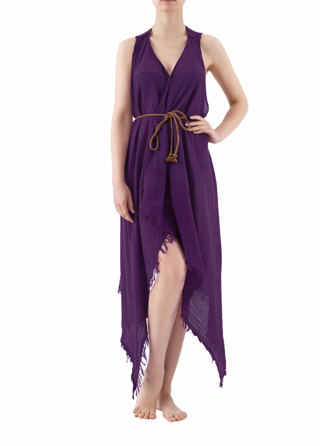 Пляжная туника - Carmen purple фиолетовый, универсальный Buldans (259017791)