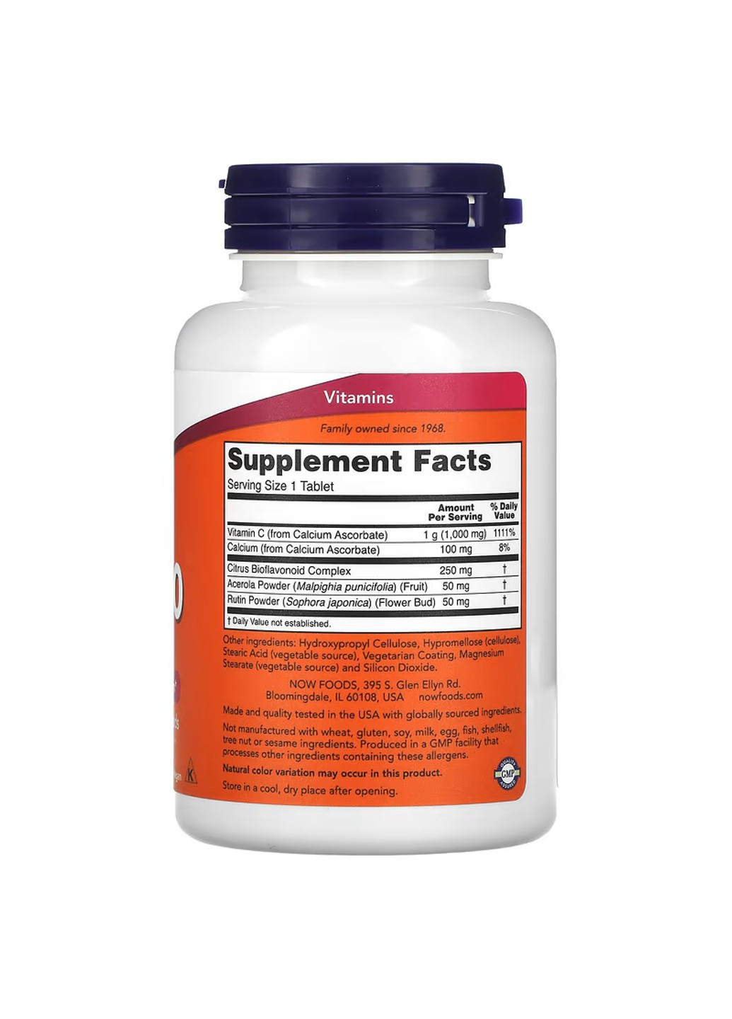 Комплекс буферизированного витамина С с кальцием C-1000 Complex - 90 таб Now Foods (276397228)