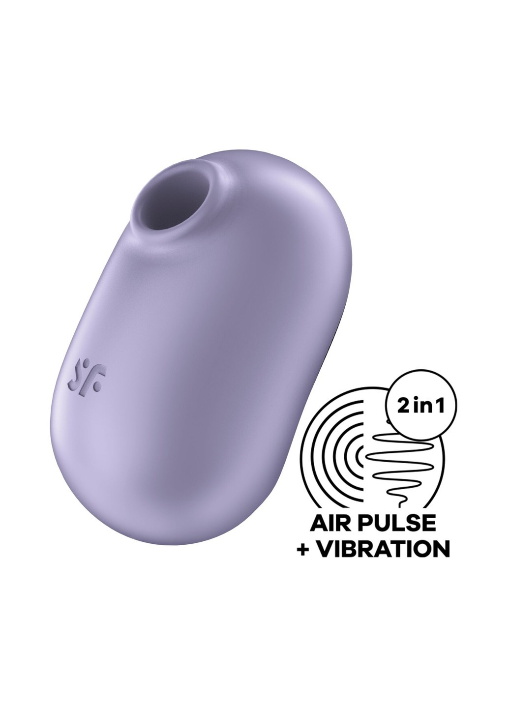 Вакуумный стимулятор с вибрацией Pro To Go 2 Violet Satisfyer (274376992)