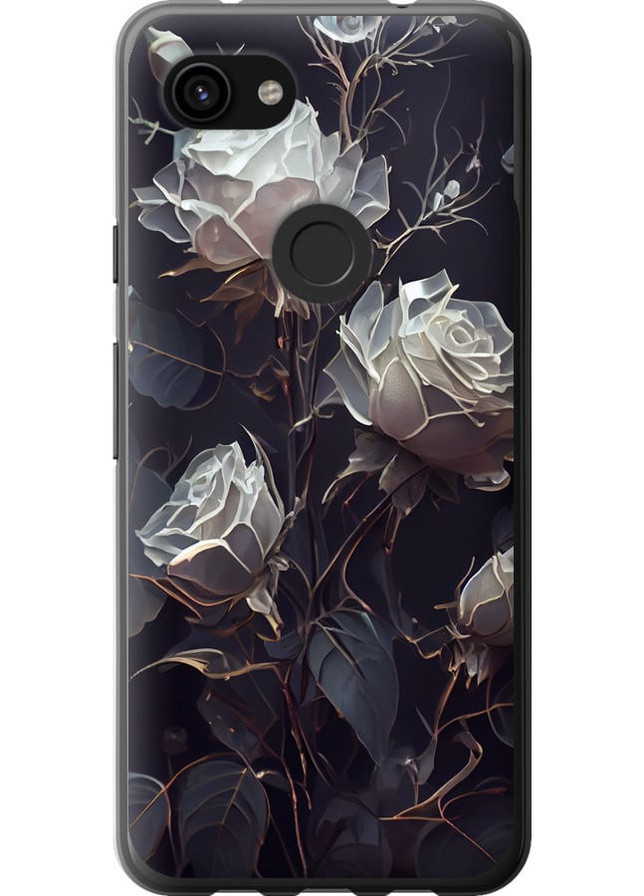 2D пластиковый чехол 'Розы 2' для Endorphone google pixel 3a xl (258178555)