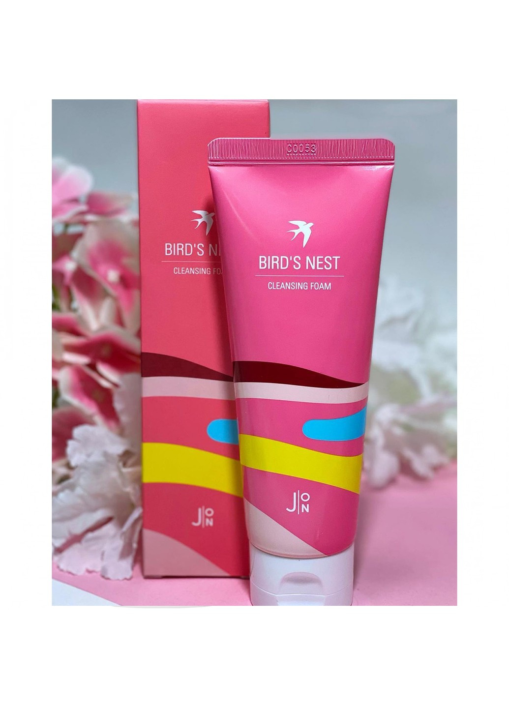 Пенка для умывания Ласточкино гнездо Bird's Nest Cleansing Foam 100 мл J:ON (276844163)