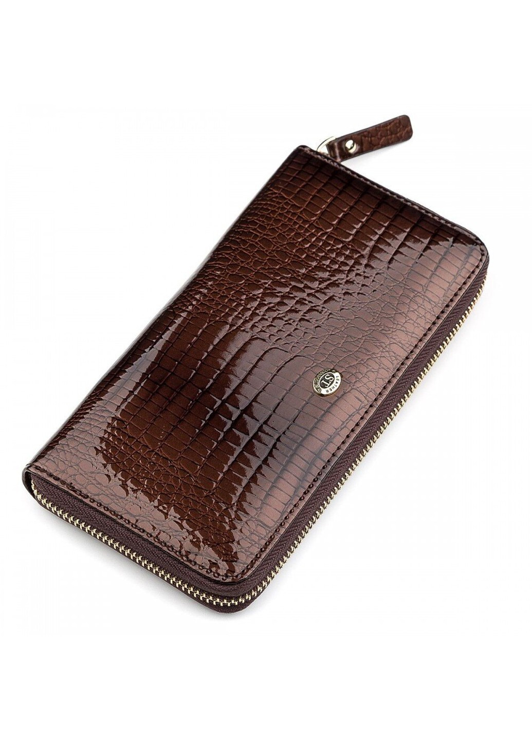 Кошелек из натуральной кожи ST Leather 18398 (S4001A) Коричневый ST Leather Accessories (262452739)
