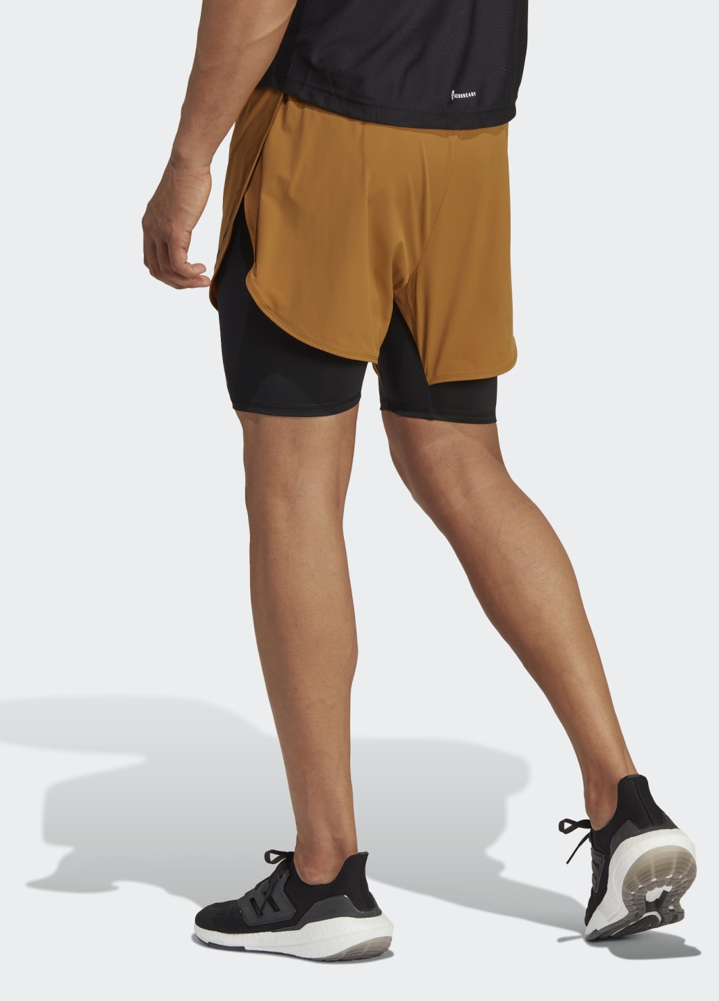 Тренировочные шорты HEAT.RDY HIIT 2-in-1 adidas (271956042)