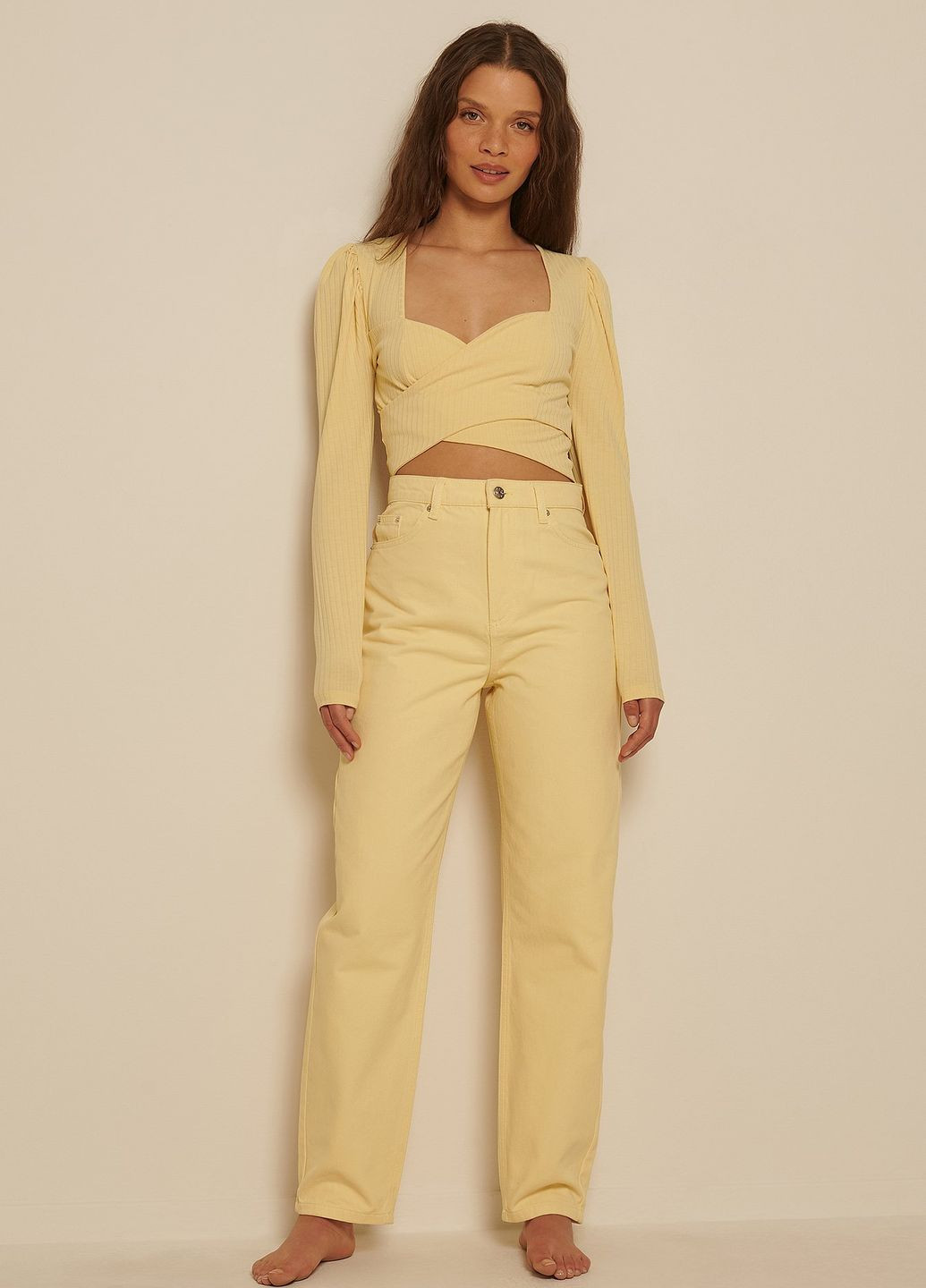 Топ демісезон,лимонний, NA-KD (263691159)